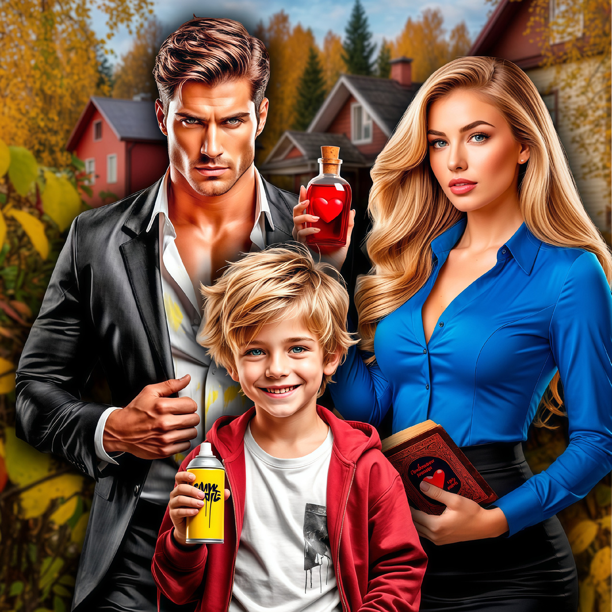 Мой босс оказался моим бывшим, а сын разрисовал машину отца, о котором не знал. В отчаянии я решила вернуть чувства и подлила боссу в кофе приворотное зелье.