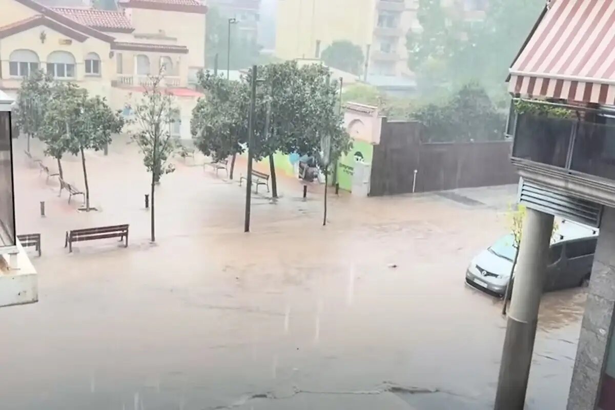    Наводнение в Испании. © YouTube