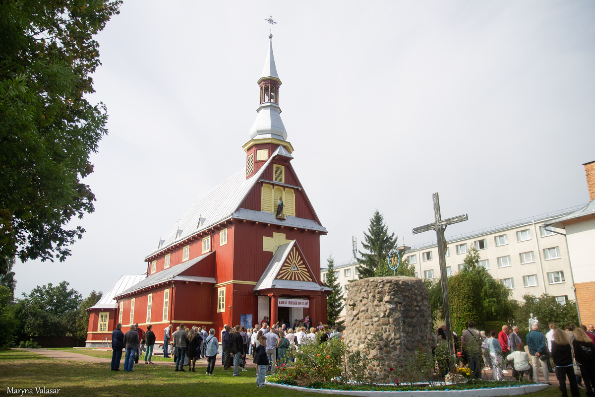 Касцёл Узвышэння Святога Крыжа ў Баранавічах, 14 верасня 2025 года
