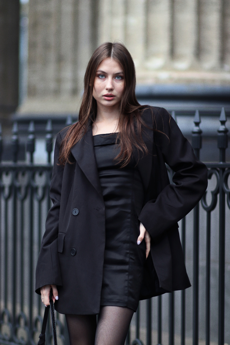 Пример портрета с боке при вечернем свете. Наши фотосессии. 