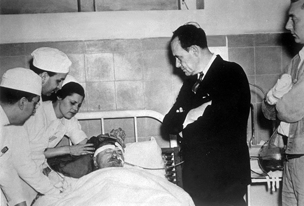 Лев Троцкий незадолго до смерти. 18 сентября 1940 года