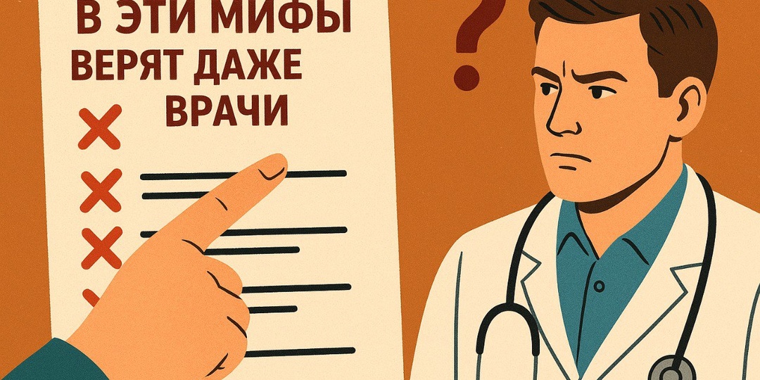 5 популярных мифов о здоровье, в которые верят даже сами врачи