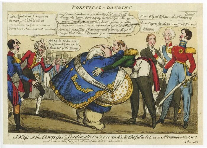 Уильям Хит. Политические денди. 18 ноября 1818