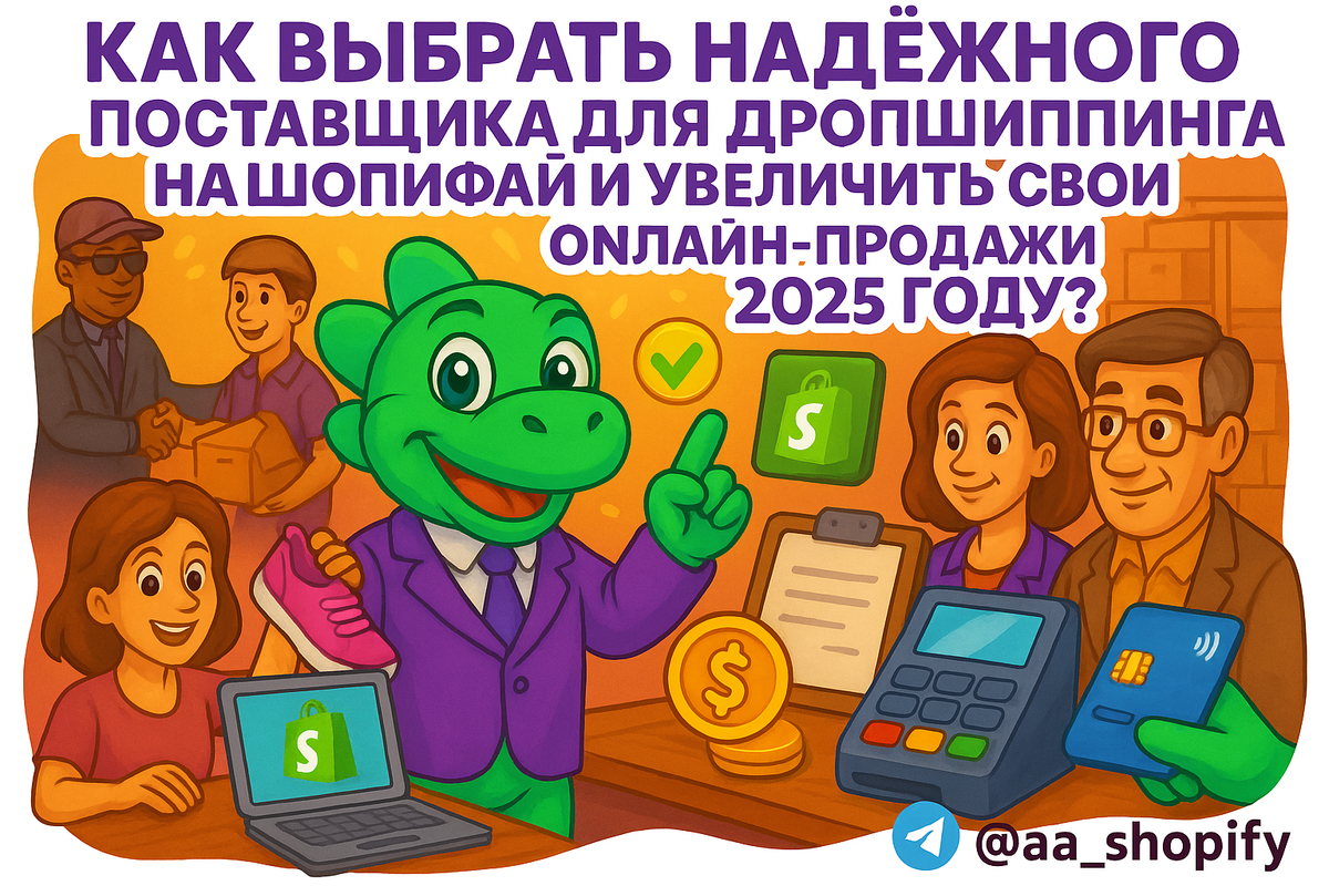    Как выбрать надёжного поставщика для дропшиппинга на Шопифай и увеличить свои онлайн-продажи в 2025 году? aa_ecom