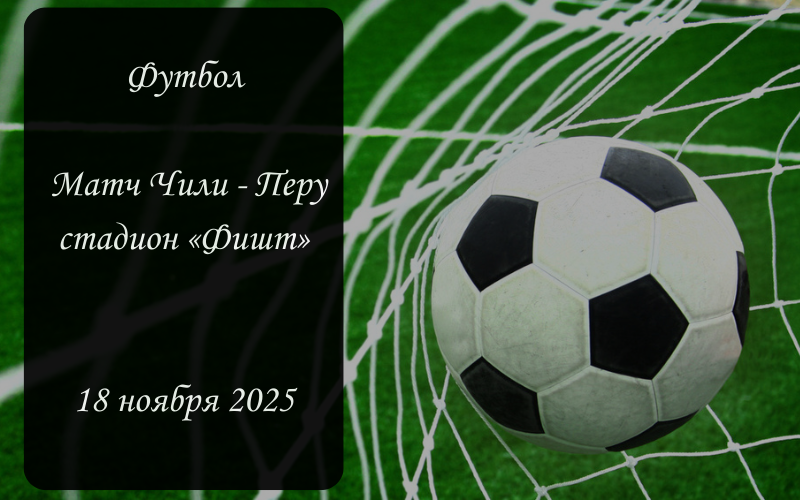 Матч футбольных сборных: Чили — Перу