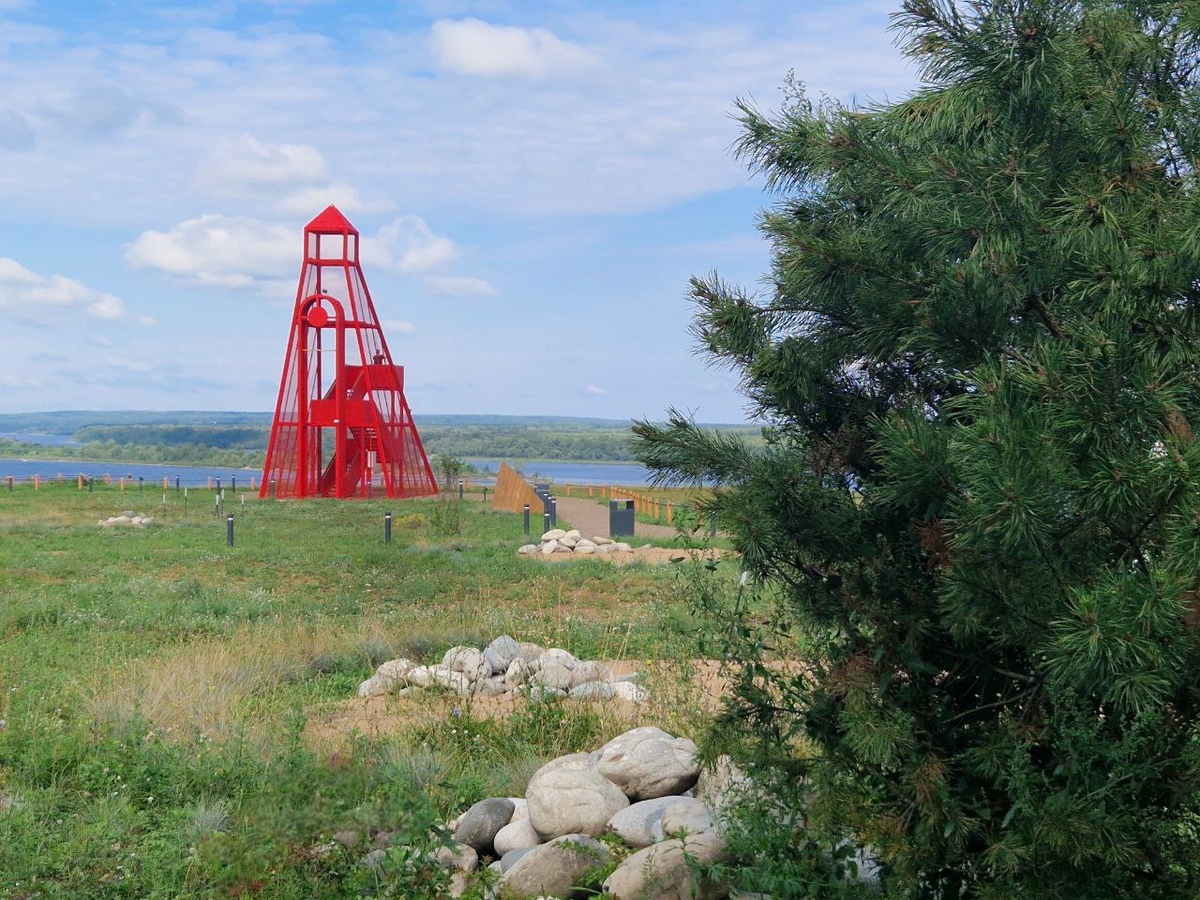 Мариинский Посад: смотровая башня на Государевой Горе