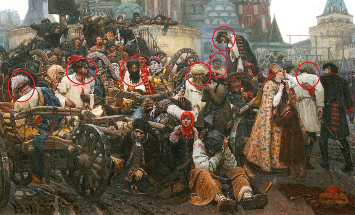 Суриков «Утро стрелецкой казни 1881 Фото из открытого доступа