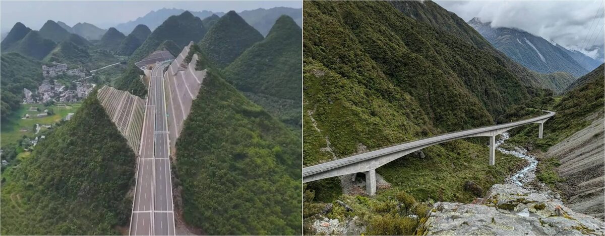    Строительство магистрали Гуйчжоу-Луань. Источник изображений: mentoday.ru