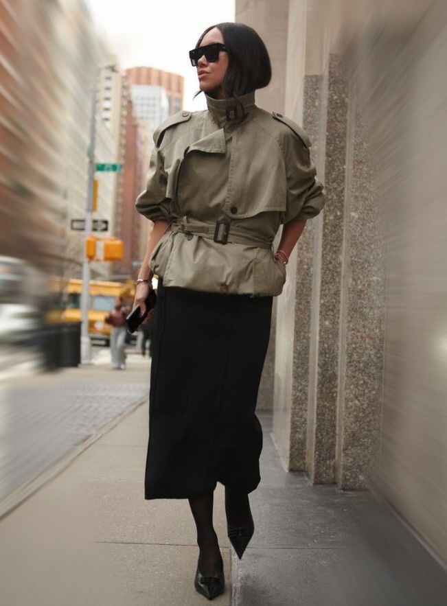 Укороченный тренч