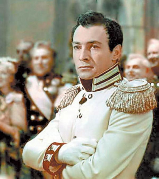 Вячеслав Тихонов в роли Андрея Болконского