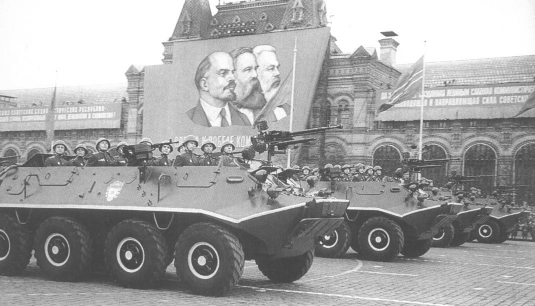 БТР-60П на параде