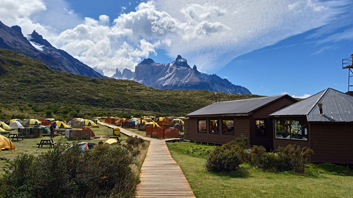 Кемпинг Торрес дель Пайне, Чили