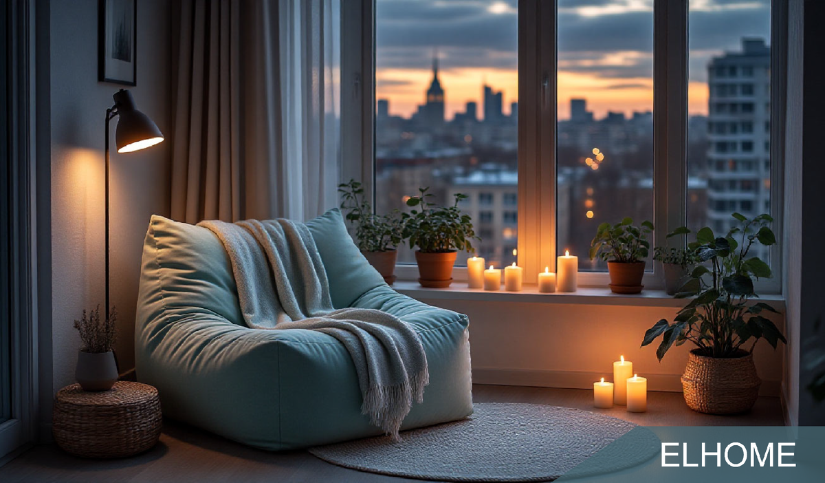 Личное пространство для отдыха — must have для психического здоровья. Всего несколько деталей помогают создать уголок, где можно спрятаться от суеты мира и перезагрузиться.