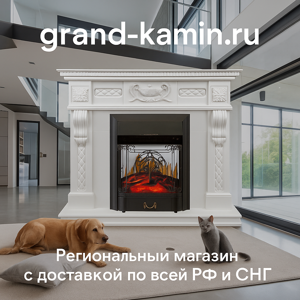    Электрокамин Corsica + Majestic FX M Black: Как создать уют и атмосферу роскоши в вашем доме Kamin