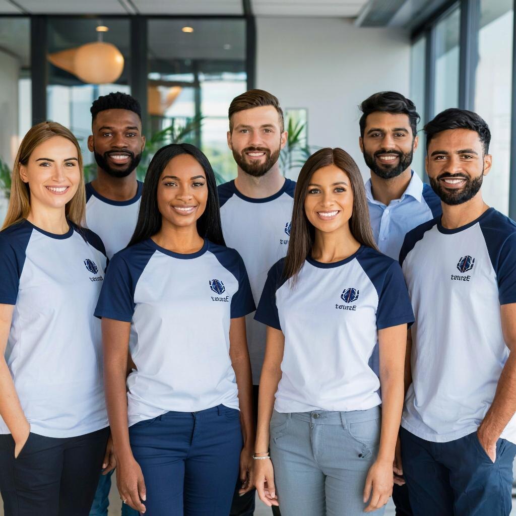  ведение   
Корпоративный мерч — это не просто одежда для сотрудников, а важный элемент фирменного стиля, способный подчеркнуть атмосферу заведения и повысить лояльность гостей. Лаконичные футболки классического дизайна с контрастной вышивкой на груди идеально подойдут для сотрудников модных шоколадных бутиков Москвы. Они гармонично впишутся в интерьер, подчеркнув изысканность и утонченность бренда, оставаясь при этом функциональными и комфортными.

1. Почему классика всегда в моде?
Классический дизайн футболок остается вне времени благодаря своей универсальности и сдержанности. Он одинаково хорошо смотрится как на сотрудниках кондитерских бутиков, так и на представителях других сфер бизнеса. Лаконичность и простота кроя позволяют сосредоточиться на главном — яркой и выразительной вышивке, которая станет визитной карточкой вашего бренда.

 2. Контрастная вышивка — акцент на индивидуальности
Контрастная вышивка на груди — это тонкий штрих, который мгновенно привлекает внимание и оставляет приятное впечатление у гостей. Она может представлять собой логотип, имя бренда или короткое послание, отражающее философию вашего шоколадного бутика. Благодаря машинной вышивке обеспечивается долговечность и сохранение яркости цветов даже после многочисленных стирок.

 3. Как выбрать правильную футболку?
При выборе корпоративной футболки важно учитывать несколько моментов:

