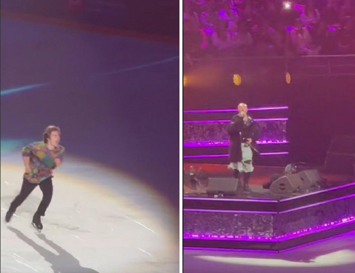     Марк Кондратюк и Шура. Коллаж. Шоу Е. Медведевой. Скриншоты – с видео ТГ-канала «Team Kondratiuk Official | Марк Кондратюк»  Фотография взята из открытых источников.