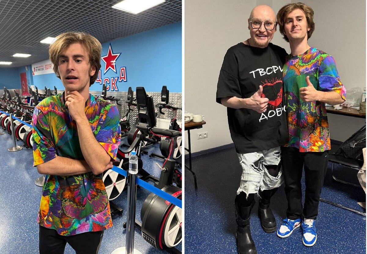     Марк Кондратюк и Шура. Коллаж. Шоу Е. Медведевой. Скриншоты – с видео ТГ-канала «Team Kondratiuk Official | Марк Кондратюк» Фотография взята из открытых источников.