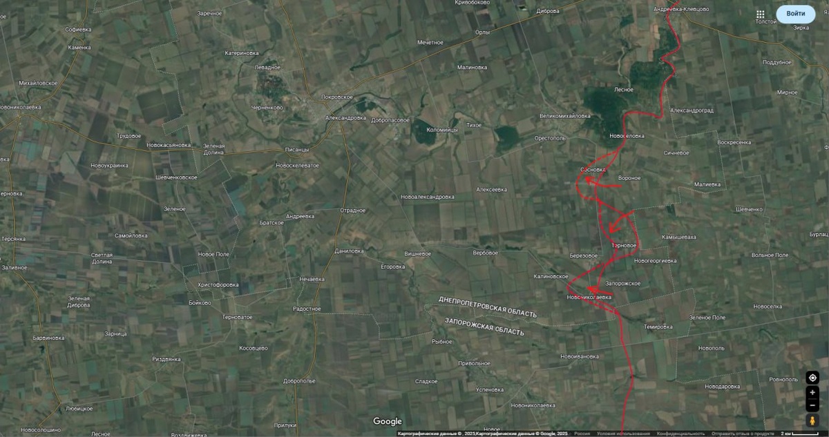    Карта боевых действий с Telegram-канала "Мир сегодня с "Юрий Подоляка"