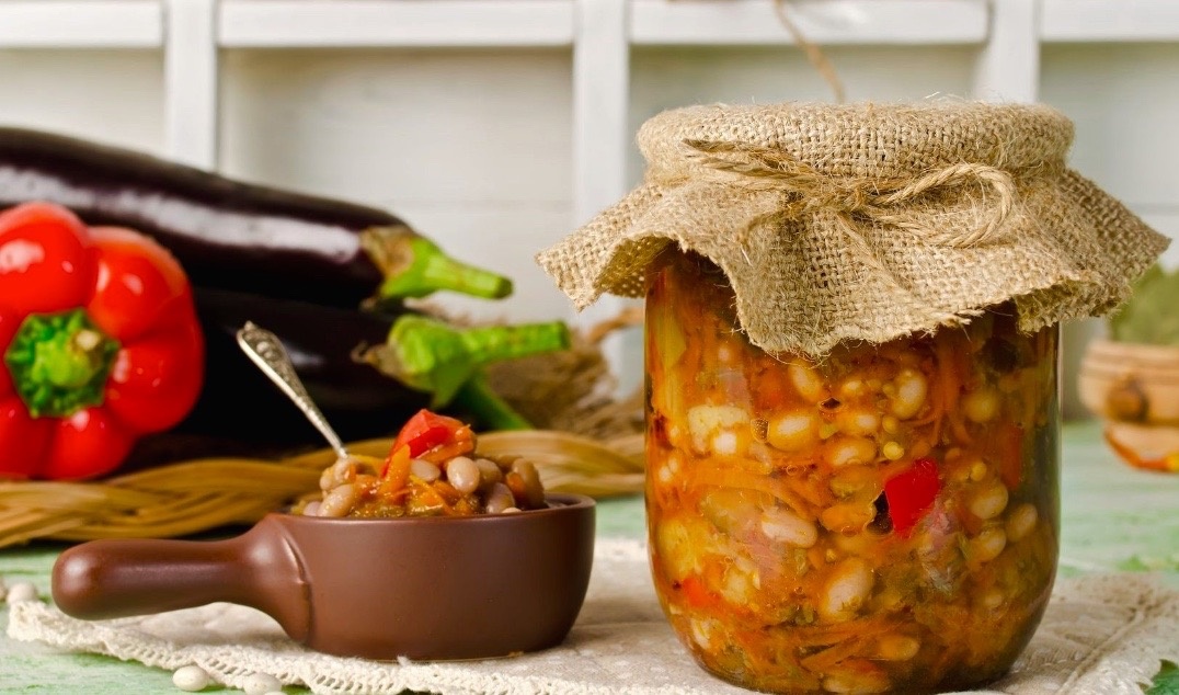 Заготовки с фаслоью на зиму.