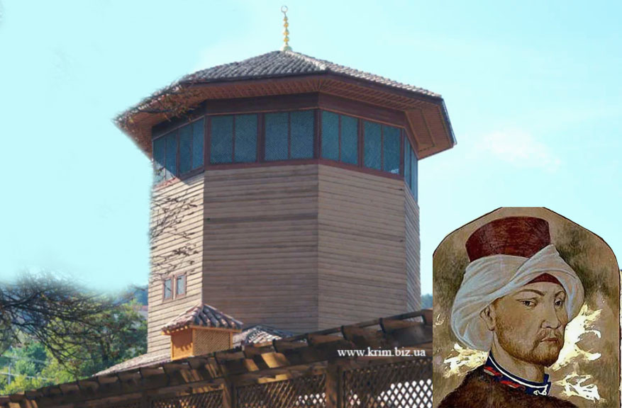 Соколиная башня Бахчисарайского дворца.
