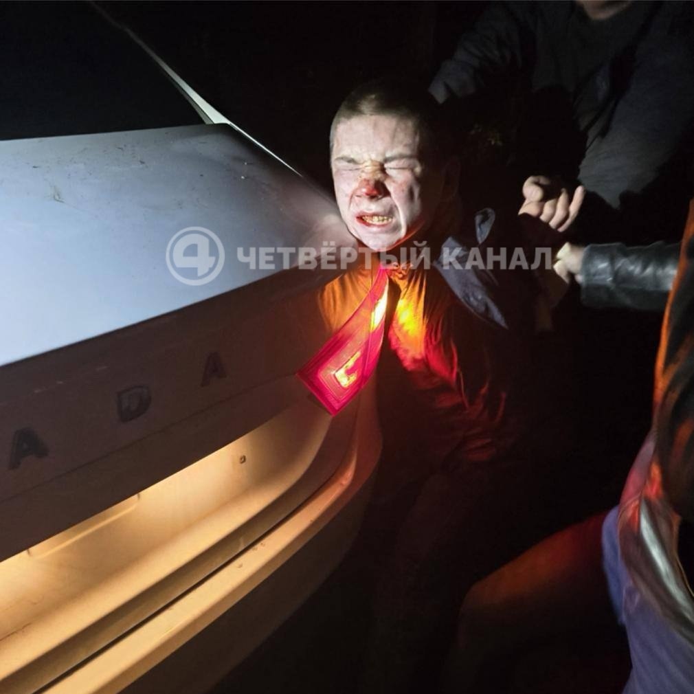 Так задерживали Черепанова*. Фото: Четвертый канал