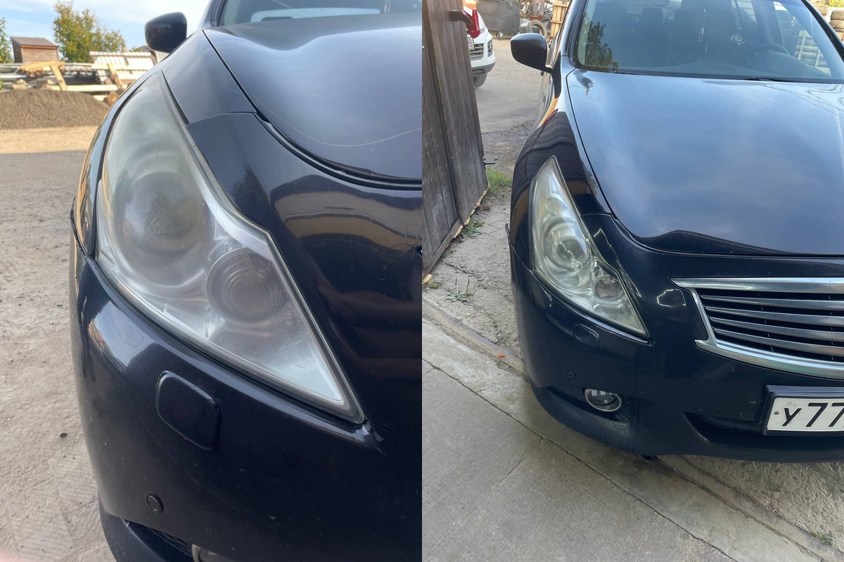 Наглядная разница до и после.