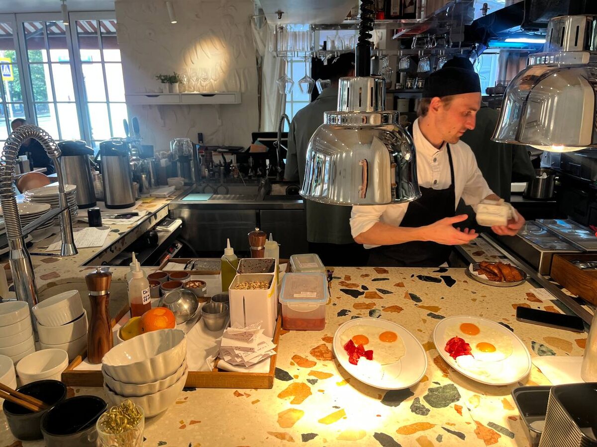 открытая кухня