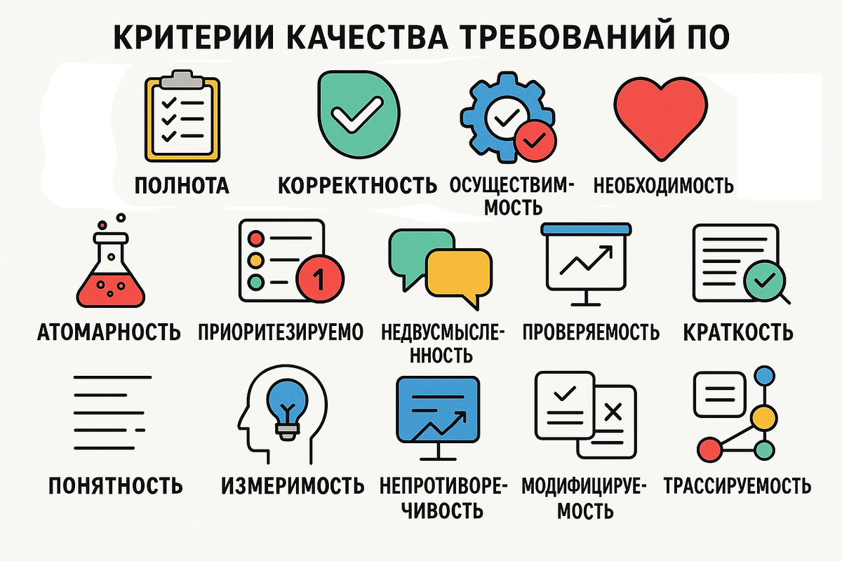 Критерии качества требований ПО