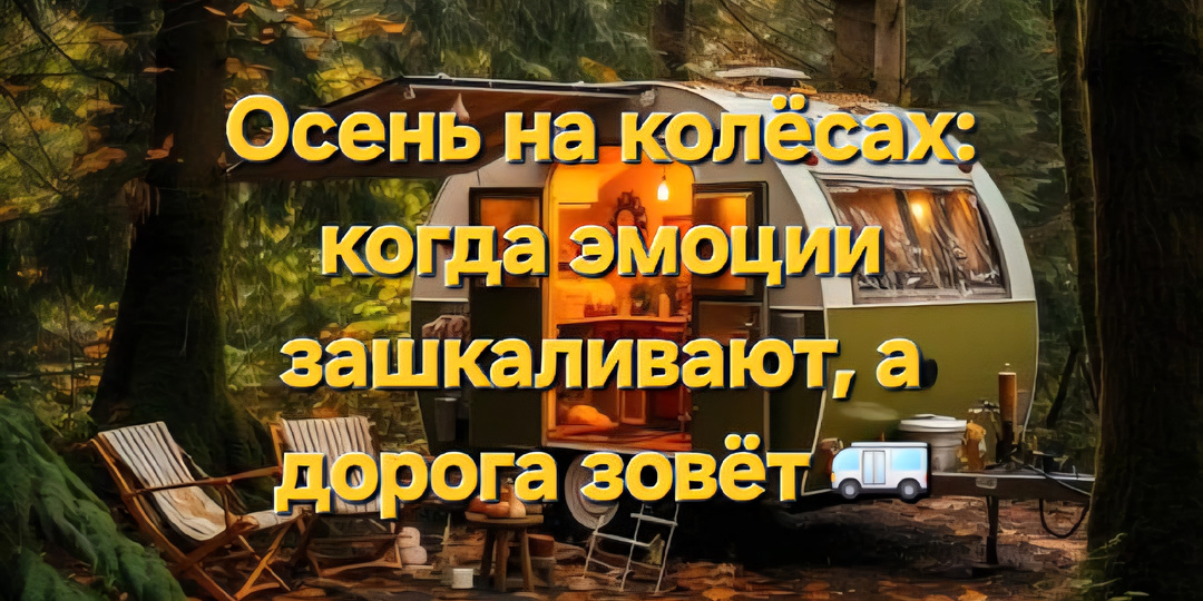 Осень на колёсах: когда эмоции зашкаливают, а дорога зовёт 🚐