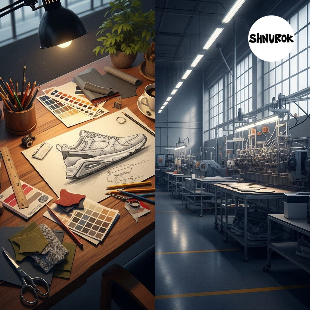 От идеи дизайнера до фабричного конвейера — первый шаг