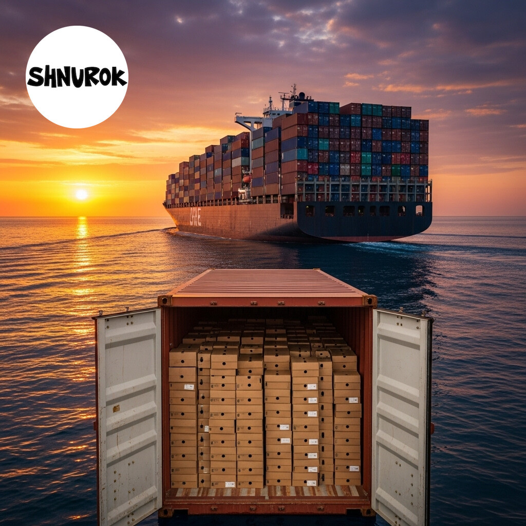 Тысячи пар пересекают океан, чтобы попасть на склад