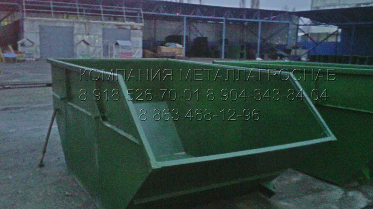 Бункер 8 м3 сталь 2-3 мм