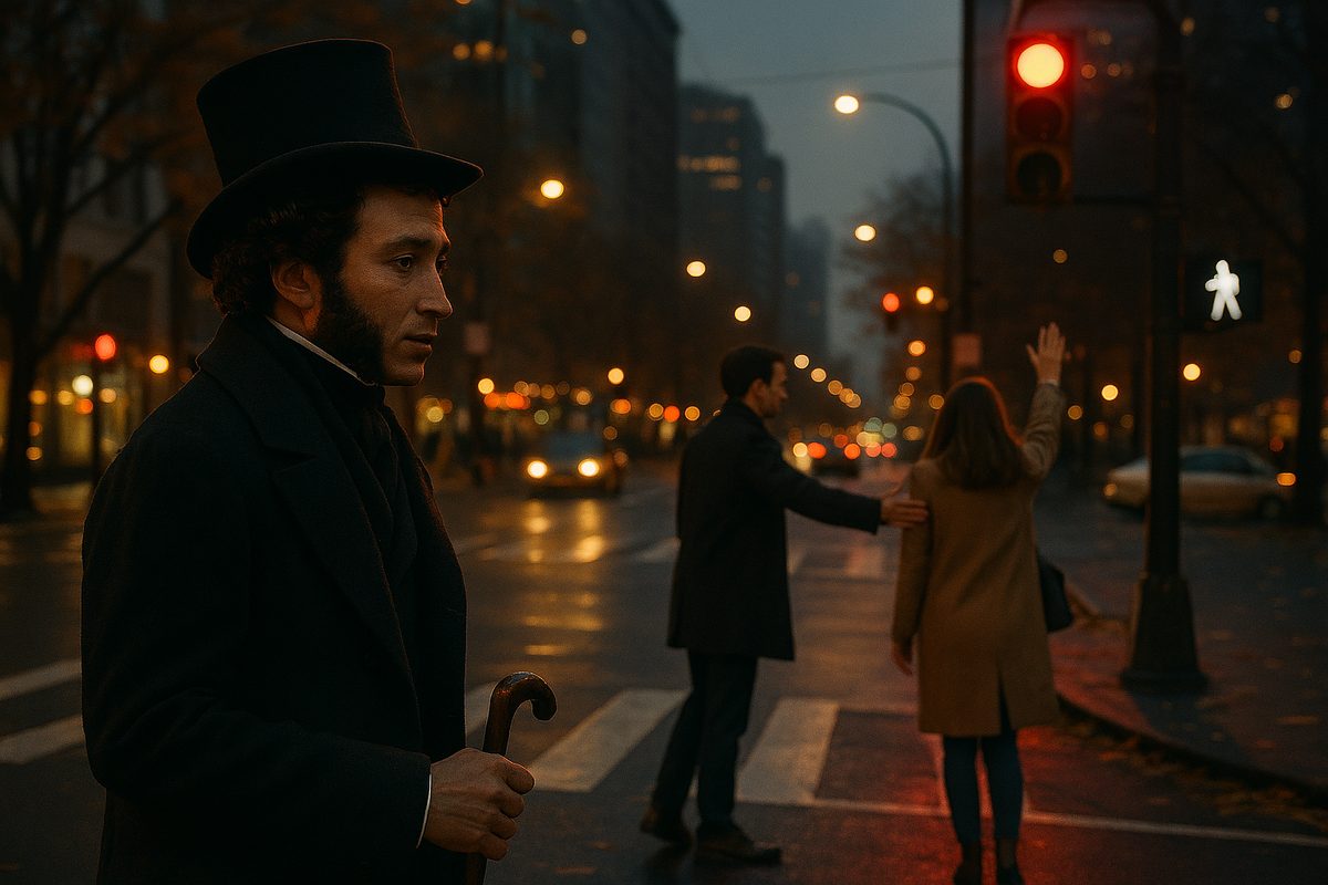 Ещё дышат одним воздухом, но уже живут в разных вселенных.