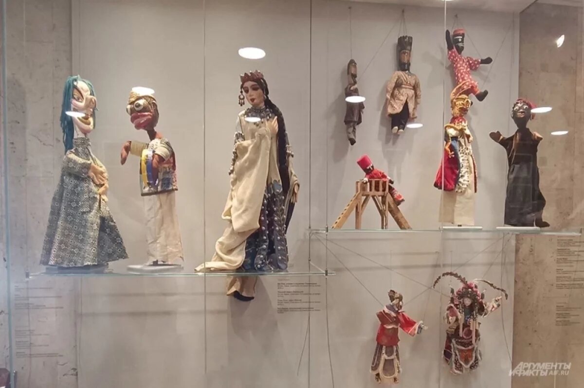    Выставка кукол в Центральном Театре кукол.