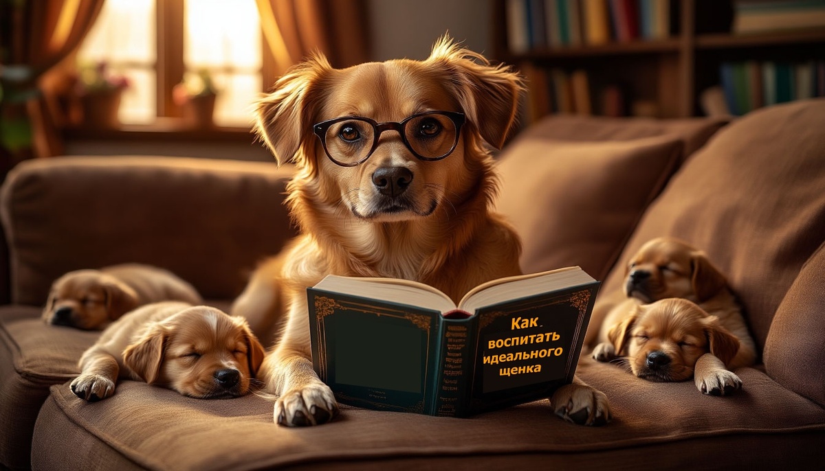 Главный лайфхак: терпение, молоко и 100500 игр в догонялки! 📚🐶