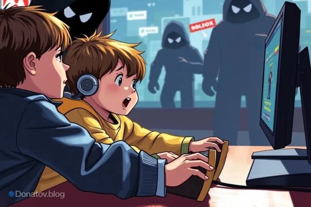    Мошенничество в Roblox