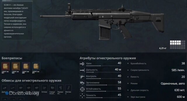    SCAR-H в Delta Force