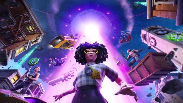    Супермен и другие в Fortnite