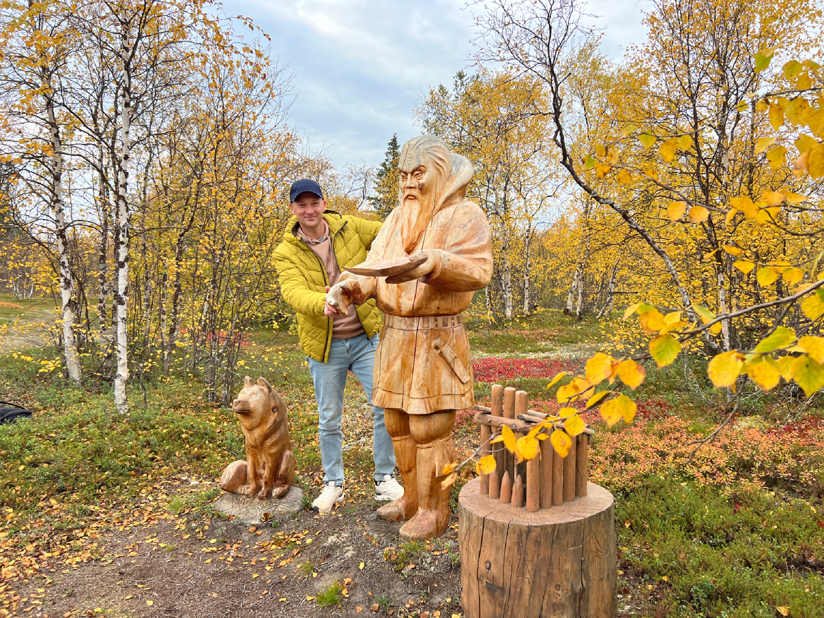 Сентябрь в НАО, уже всё желтое