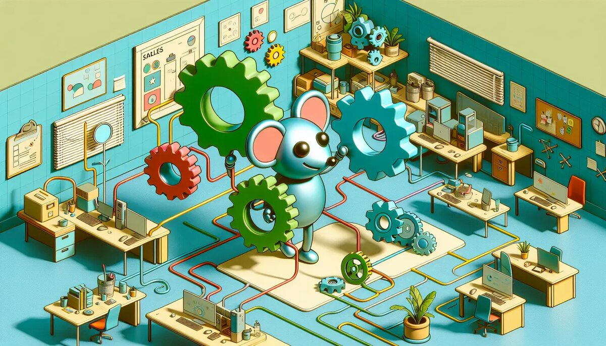 Проблема, с которой сталкивается бизнес до автоматизации.