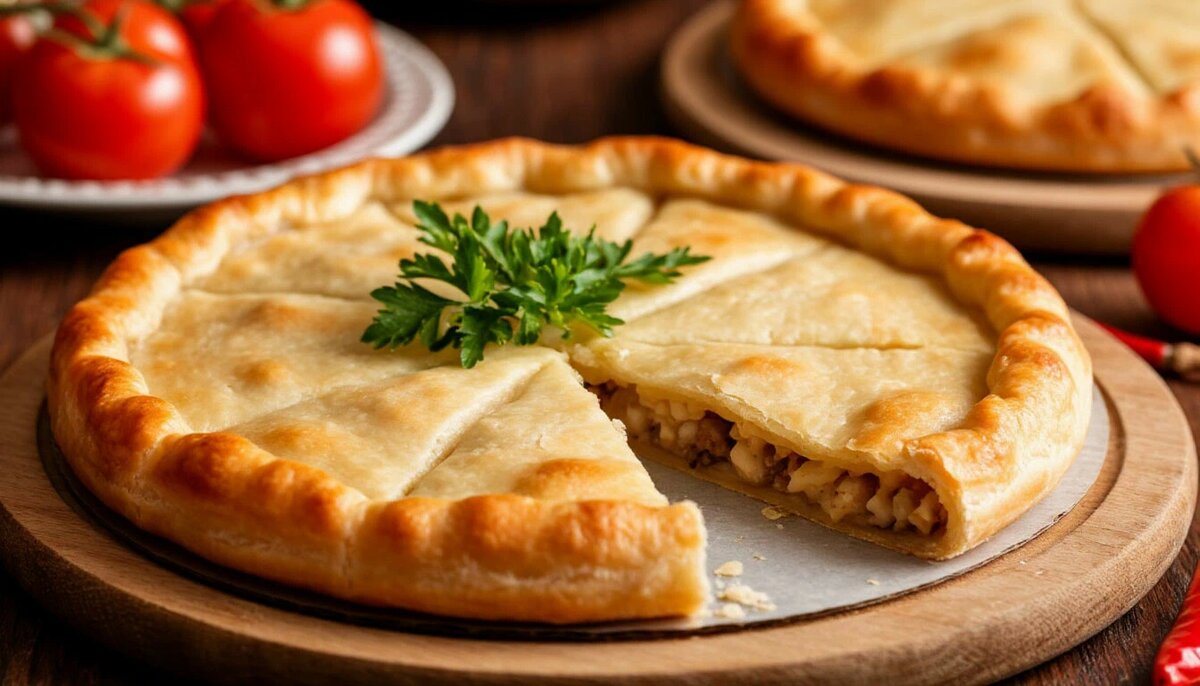    Невероятно воздушный осетинский пирог, который выпекается 10 минут - домашние пищат от восторга и просят добавки