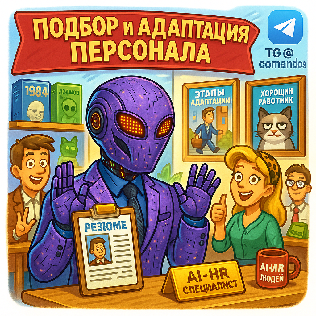    AI-HR вместо кадровика: подбор и адаптация команды за 47 минут! Дмитрий Попов | Comandos.ai