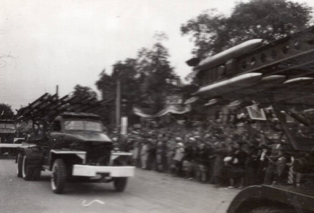 Парад Красной армии в Харбине. 16 августа 1945 г.