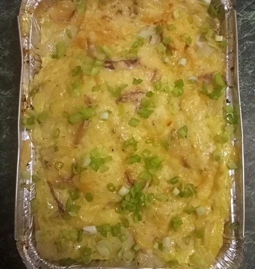 Гратен из топинамбура