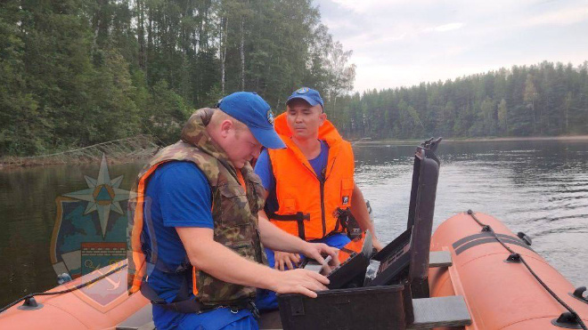 Фото: Аварийно-спасательная служба Ленинградской области, архив