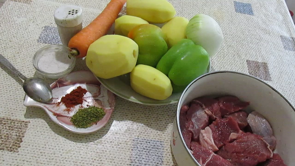 Ингредиенты.