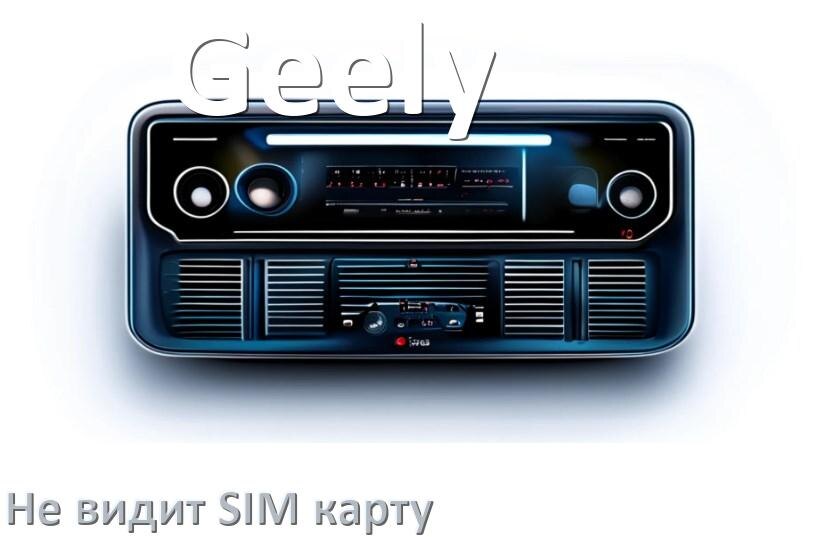 
Почему магнитола Geely не видит SIM карту в Андроид