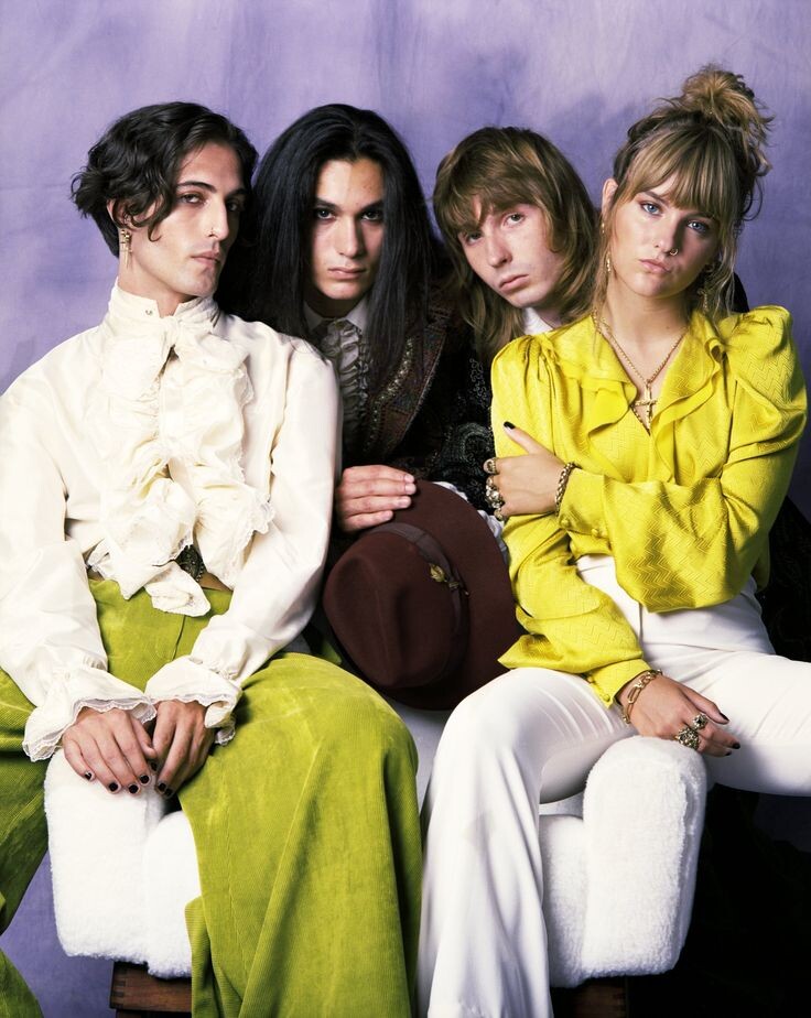 Группа Måneskin. Фото взято из открытого источника в интернете. 