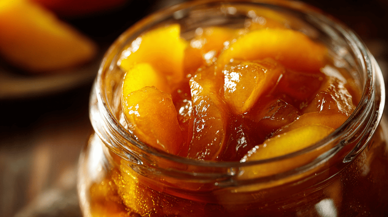 Янтарные дольки яблочного варенья