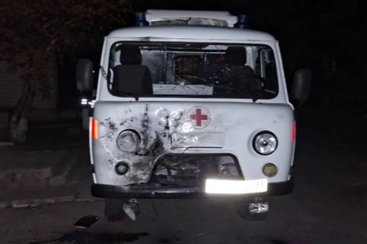    В Запорожской области от беспилотника ВСУ пострадала машина скорой помощи